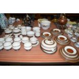 A Denby Stoneware part dinner service; and another stoneware part dinner service.