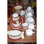 A Royal Worcester 'Regency' pattern part dinner and tea service,