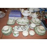 A Royal Doulton 'Countess' pattern part dinner and tea service;