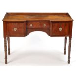 A mahogany dressing table,