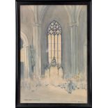 Victor Noble Rainbird
(1888-1936)
"LAUS DEO, CHARTRES"
signed,