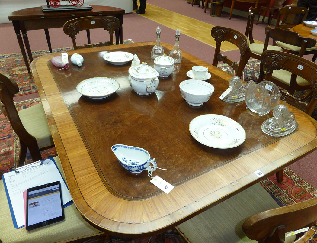An early 19th Century mahogany tip-up-top breakfast table, - Image 5 of 7