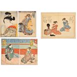 Toyohara Chikanobu
(Japanese 1838-1912)
A BUST PORTRAIT OF A COURTESAN
woodblock;