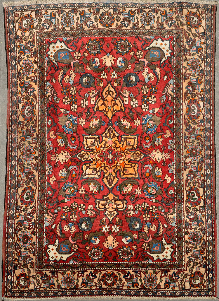 An Isfahan rug,