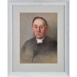 David Thomas Robertson
(1879-1952)
A PORTRAIT OF A CLERGYMAN
signed and dated 1915
pastel
46 x