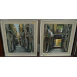 Josep Carretero Gomis
(Spanish 1905-1952)
SPANISH BACK STREET VIEWS
signed
oil on canvas
46 x 37cms;