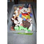 A collection of TY Beanie Babies dolls, various.