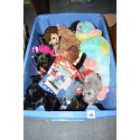 A collection of TY Beanie Babies, various.
