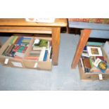 A collection of books,