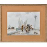 George Goodall
(19th/20th Century)
"LANDING THE CATCH"
signed;
