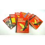 Eagle Annuals, nos. 1, 2, 6 - 10 to/w Swift Annual no.5 (8) Worn condition but complete, some d/w'