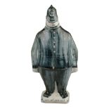 Richard & Susan Parkinson - a glazed studio pottery figure of the 'Parkinson Bobby', produced 1952 -