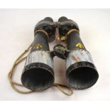 A pair of Barr & Stroud 7 x military issue binoculars with adjustable filters a/f Note: by repute