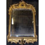 A 19th century giltwood and composite fr