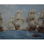 After Montague Dawson - 'The Battle of T