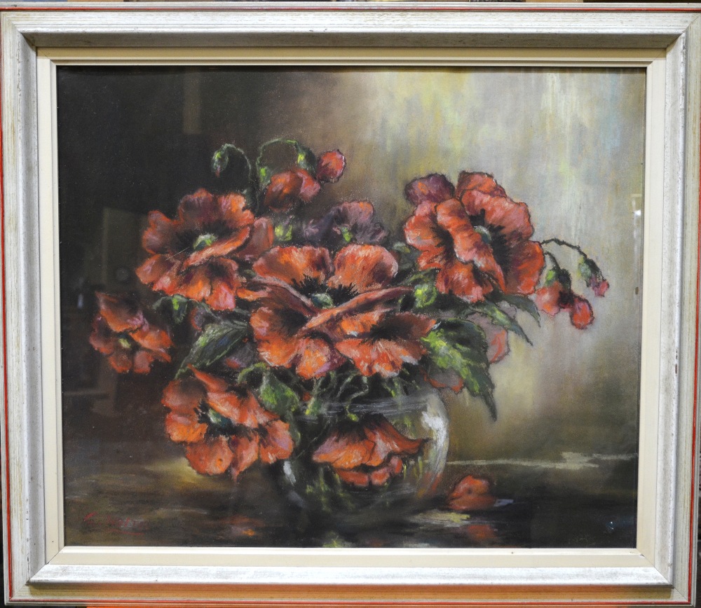 C. Nolte - Still life study of poppies i - Image 2 of 4