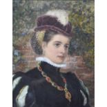 English school - Portrait of a Victorian