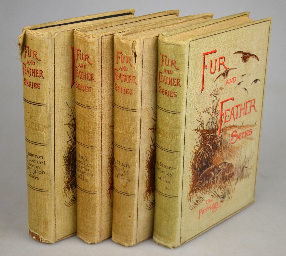 Four vols from 'Fur and Feather Series',