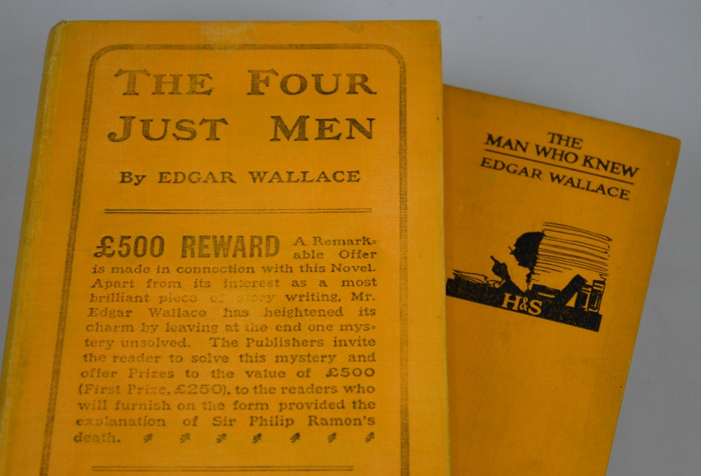 Wallace, Edgar, two vols 'The Man Who Kn - Image 2 of 2