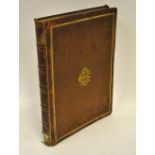 A Victorian album of sixty-four sepia photographs depicting topography - France, Switzerland, Italy,