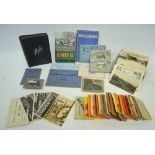 A quantity of pre-war postcards - mostly