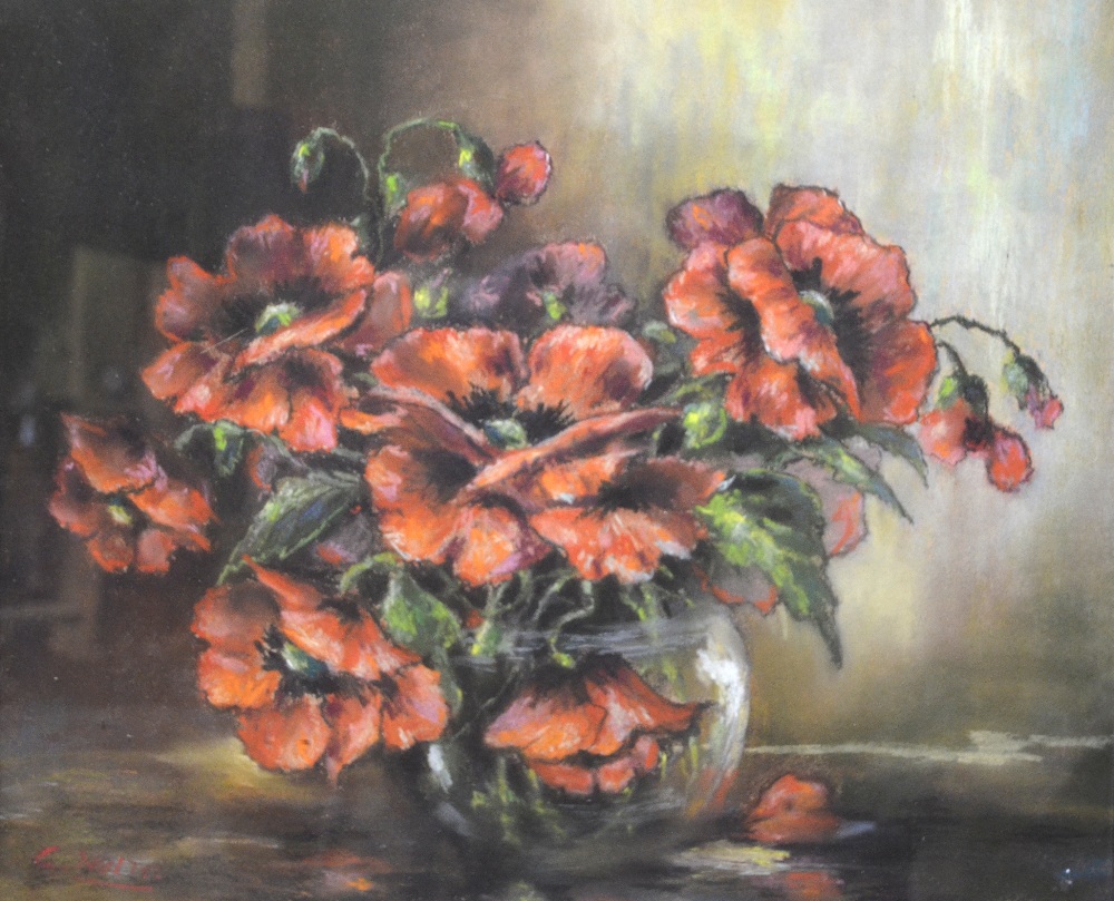 C. Nolte - Still life study of poppies i