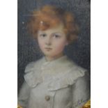 English school - Portrait of red-headed