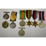 Medals: 1914-18 War Medal and Victory me