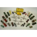 Dinky models - all unboxed and played-wi