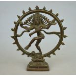 An Indian bronze figure of Shiva Nataraj