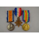 A World War I trio - 1914-15 star; Briti