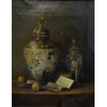 A. Gisius? - Still life study of porcela