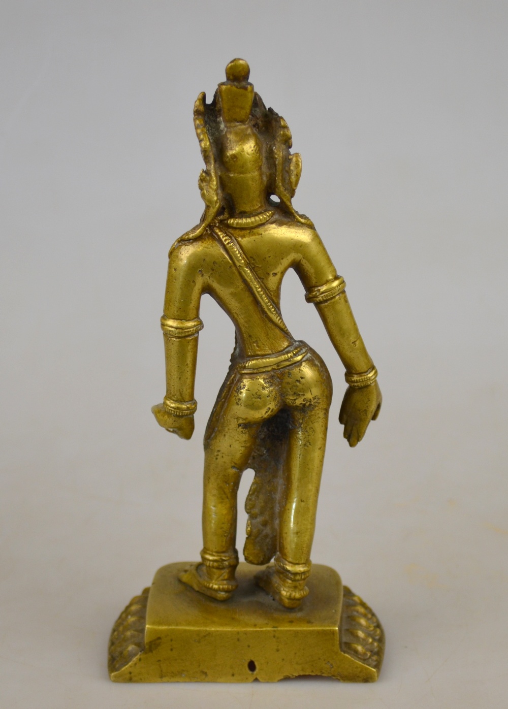 A Nepalese standing bronze figure of a d - Image 2 of 2