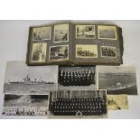 An interesting album of WW1 personal photographs, depicting Naval life 1913-1919, including Osborne