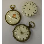 A verge watch by Charles Pitt of Chelsea, no.