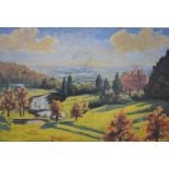 After Winston Churchill - 'View from Chartwell',