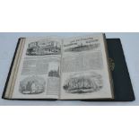 Illustrated London News 1843/46/47 (3 vols.) decorated green cloth Condition Report good clean