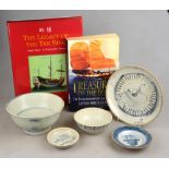 Chinese early 19th century blue and white porcelain from the Tek Sing shipwreck,