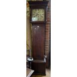 Cook, Sutton Scotney (Hampshire), an 18th century eight day oak longcase clock, the 31 cm square