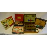 A large selection of Meccano including some boxed items - all in played-with condition