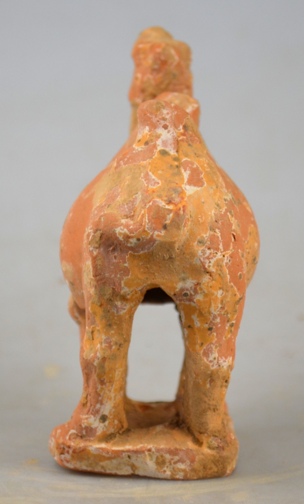 Chinese Tang Dynasty 618 - 907 AD - a pottery funerary figure of a camel, 13.3 cm h. Condition - Image 9 of 9