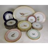 A set of ten Rosenthal dinner plates hav