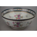 A large 19th century Samson bowl decorat