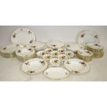 A Royal Worcester fine bone china dinner