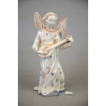 A Berlin porcelain figure of an angel pl