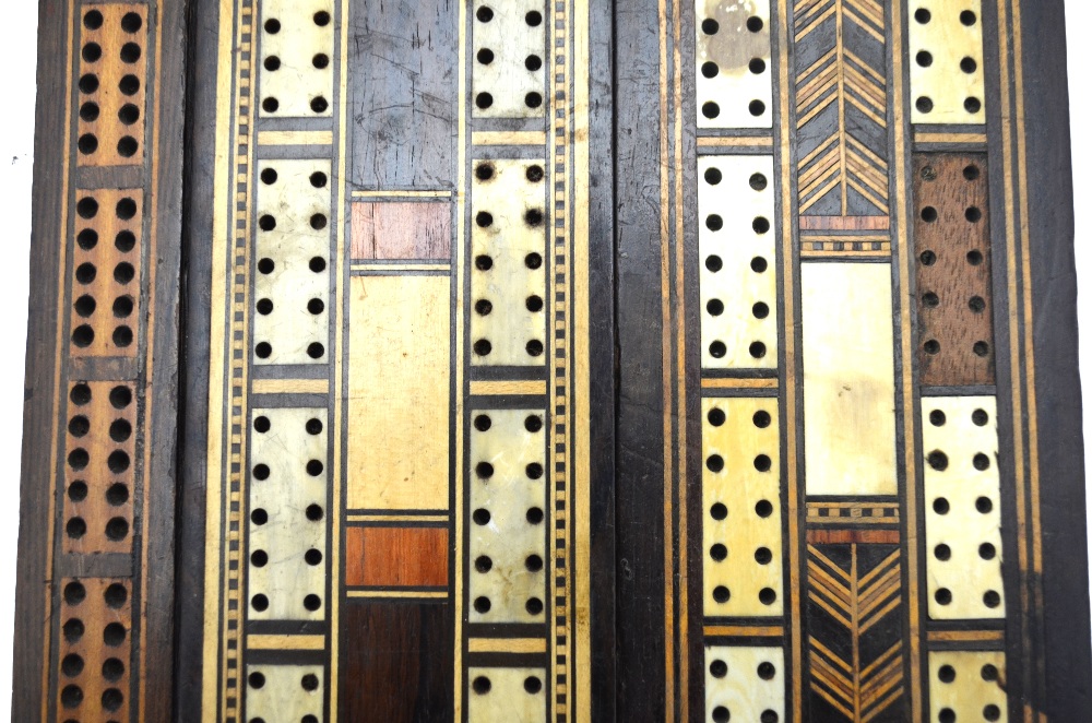 An Indian ebony and porcupine quill box fitted with a tray of lidded compartments, - Image 2 of 6