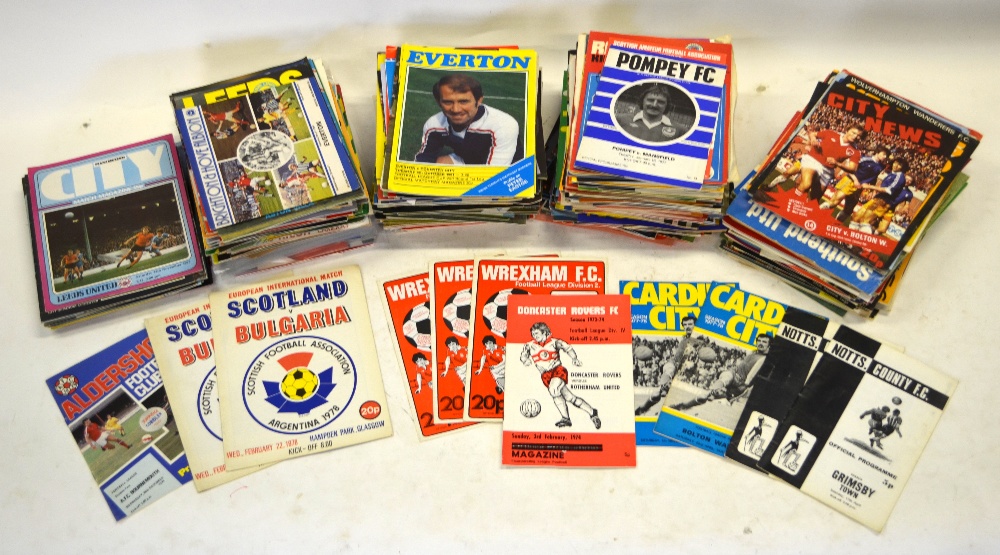 A collection of 1960's - 1980's football programmes including Southampton v.