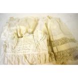 A large collection of Victorian and later, mostly cotton, infant's clothing,