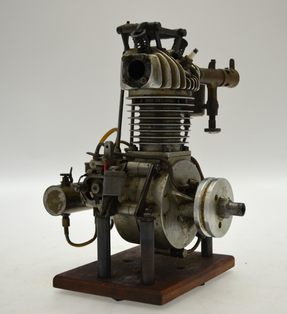 An engineers model four stroke single cylinder side valve engine, circa 1930's, - Image 2 of 5