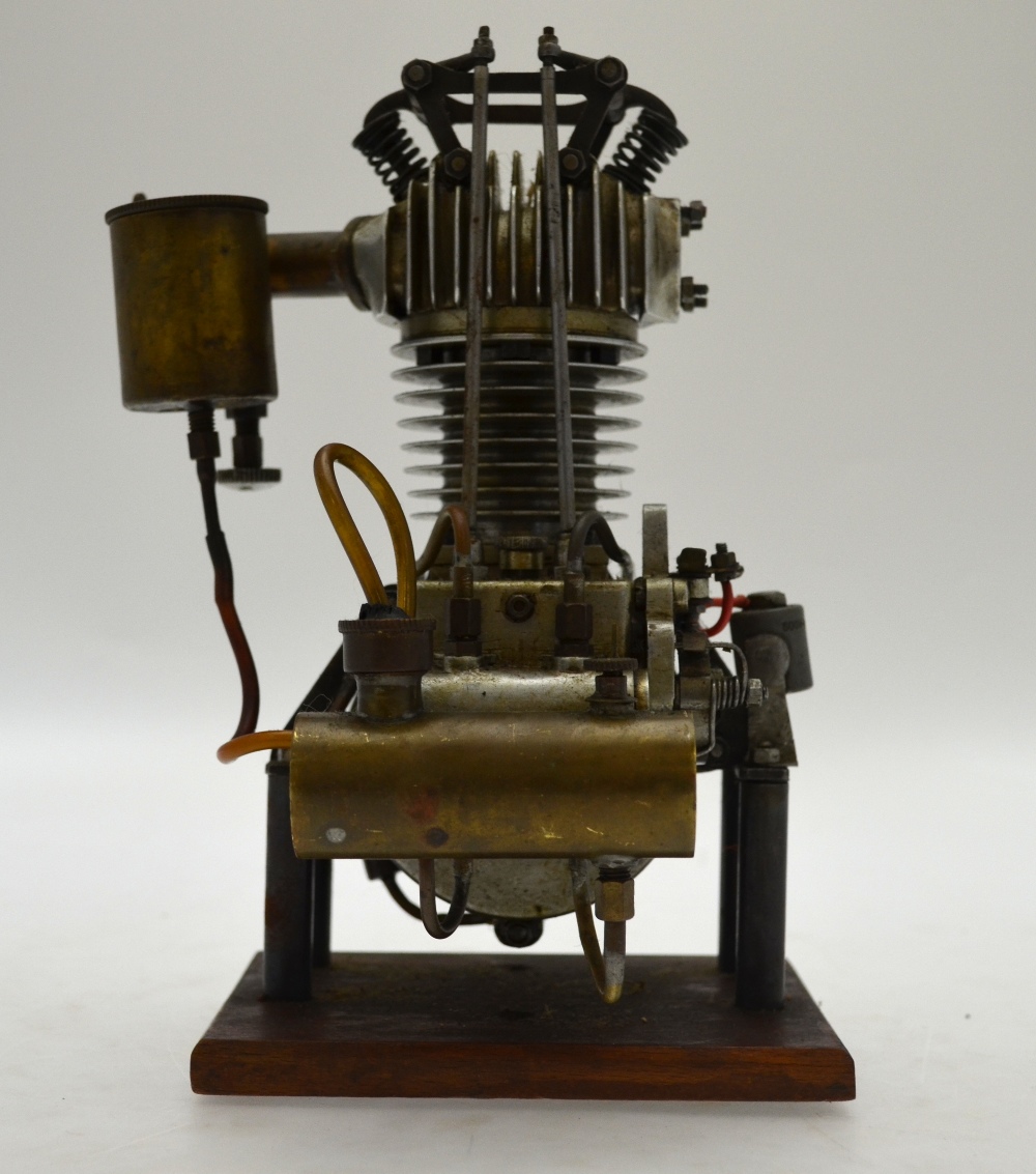 An engineers model four stroke single cylinder side valve engine, circa 1930's, - Image 3 of 5